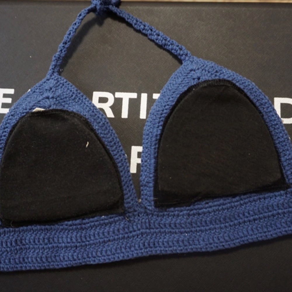 OCHO RIOS crochet beaded bralette bikini - Picture 6 of 8